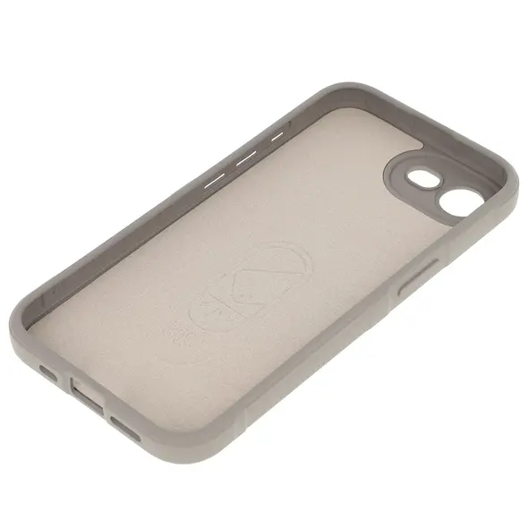 Pancerne etui Bizon Case Tur do Apple iPhone 16e jasnoszare