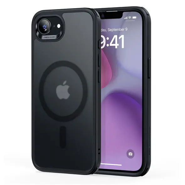 Etui ESR Classic Hybrid HaloLock MagSafe Apple iPhone 16e Frosted Black