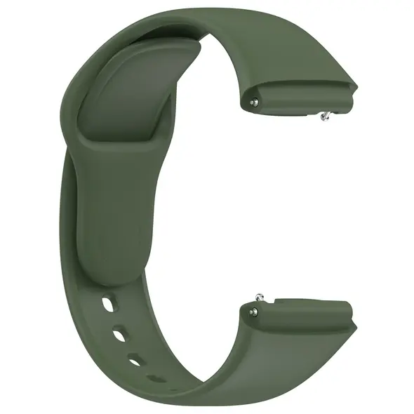 Pasek Bizon Strap Watch Dots do Xiaomi Redmi Watch 3 Active ciemnozielony