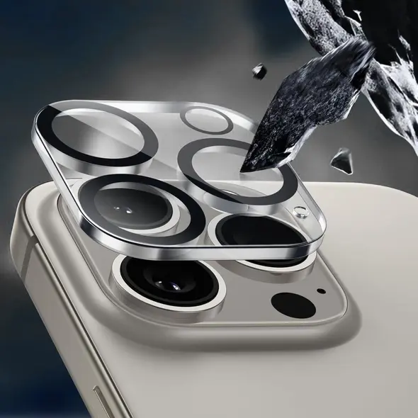 Szkło na obiektyw aparatu Tech-Protect Cam Fit+ Apple iPhone 16e Clear