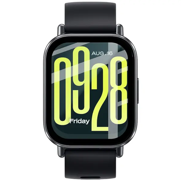 Szkło hybrydowe Bizon Glass Watch Edge Hybrid do Xiaomi Redmi Watch 5 Active czarne