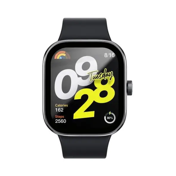 Szkło hybrydowe Bizon Glass Watch Edge Hybrid do Redmi Watch 4 czarne