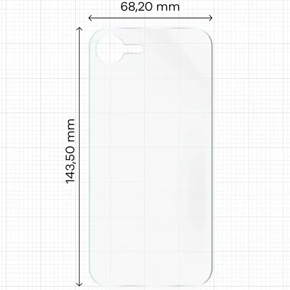 Folia hydrożelowa na tył Bizon Glass Hydrogel do Apple iPhone 16e [2 PACK]