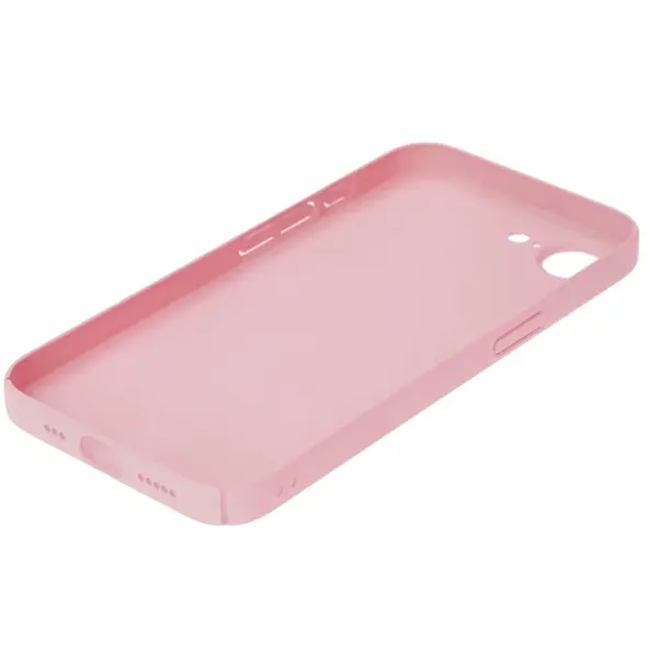 Etui Bizon Case Łupka do Apple iPhone 16e różowe