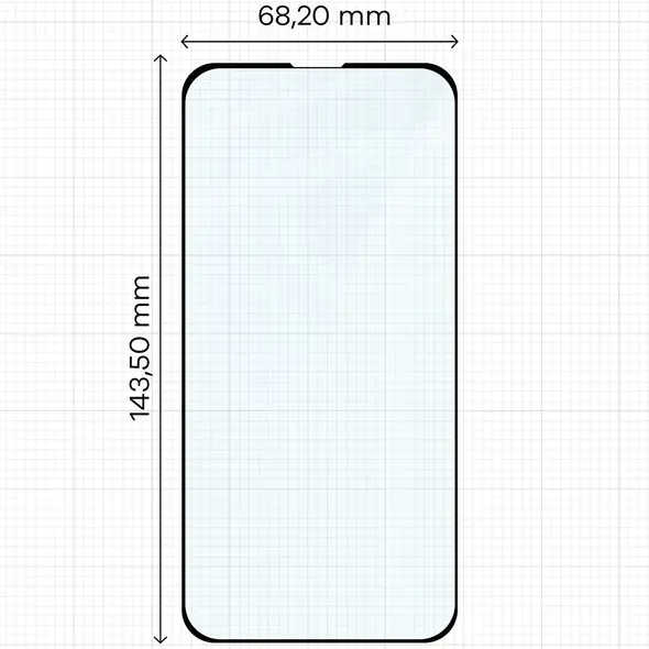 2x szkło na ekran + 1x szkło na aparat Bizon Edge 2 Pack do Apple iPhone 16e