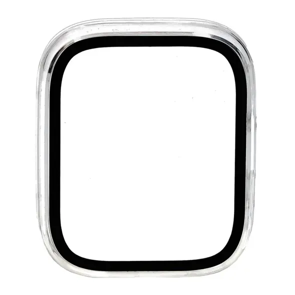 Etui Bizon Case+Glass Watch do Xiaomi Redmi Watch 3 Active przezroczyste