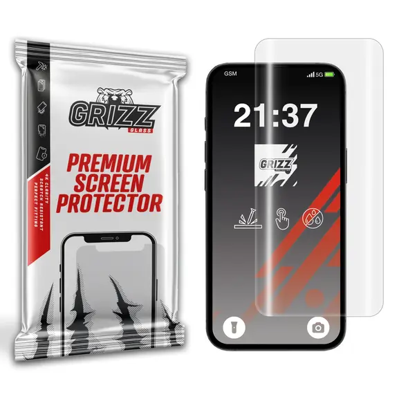 Folia hydrożelowa GrizzGlass Hydrofilm do Apple iPhone 16e
