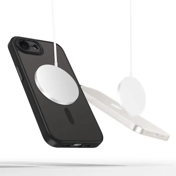 Etui Tech-Protect Magcam MagSafe Apple iPhone 16e Matte Black