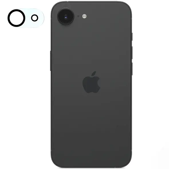 Szkło na aparat Bizon Glass Silk Lens do Apple iPhone 16e [2 PACK]