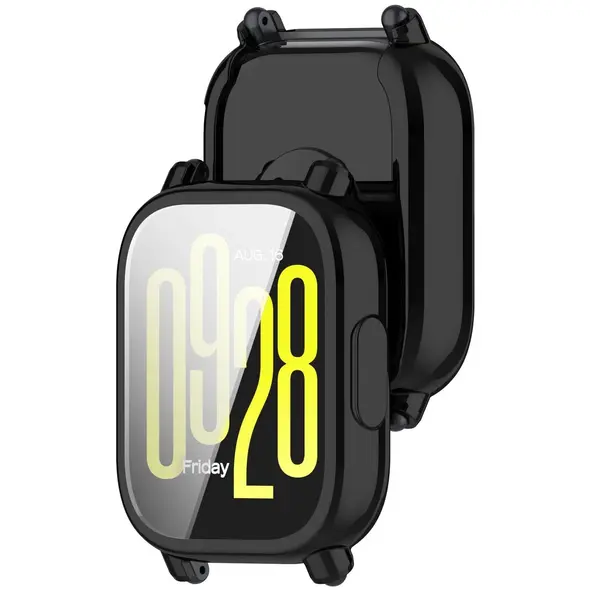 Etui z osłoną ekranu Bizon Case Watch Felipe do Xiaomi Redmi Watch 5 Lite czarne