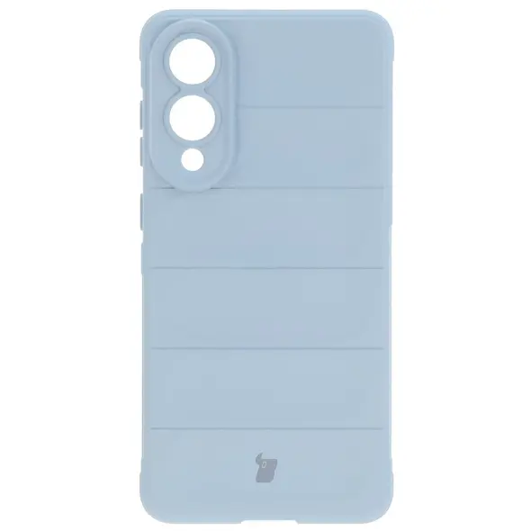 Pancerne etui Bizon Case Tur do Samsung Galaxy S25 Edge jasnoniebieskie