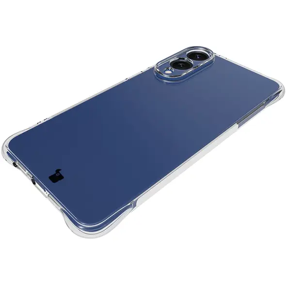 Elastyczne etui Bizon Case Salpa do Samsung Galaxy S25 Edge przezroczyste