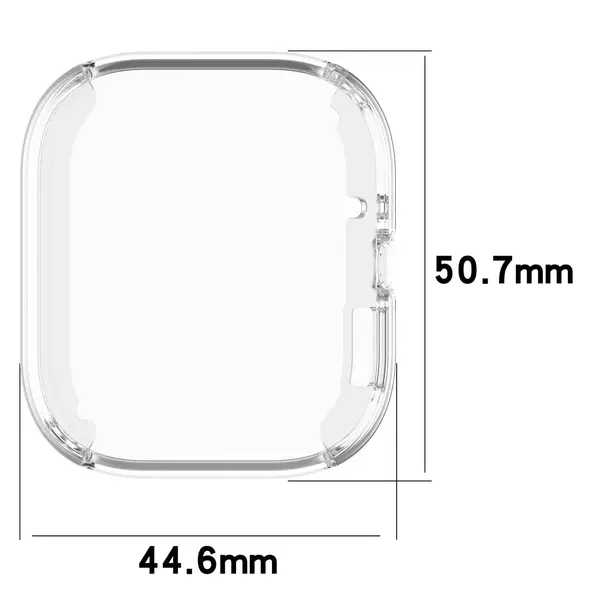 Etui z osłoną ekranu Bizon Case Watch Felipe do Xiaomi Redmi Watch 5 przeźroczyste