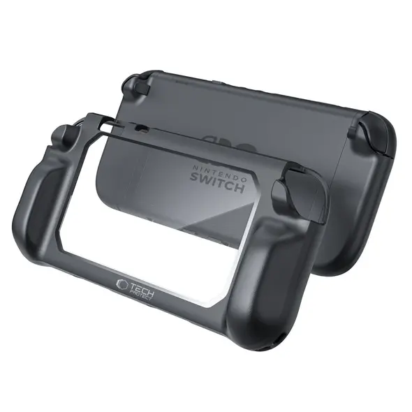 Etui Tech-Protect Magmat Nintendo Switch 2 Black/clear