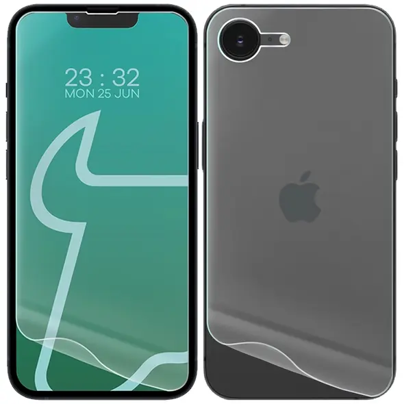 Folia hydrożelowa na tył i przód Bizon Glass Hydrogel Pack do Apple iPhone 16e