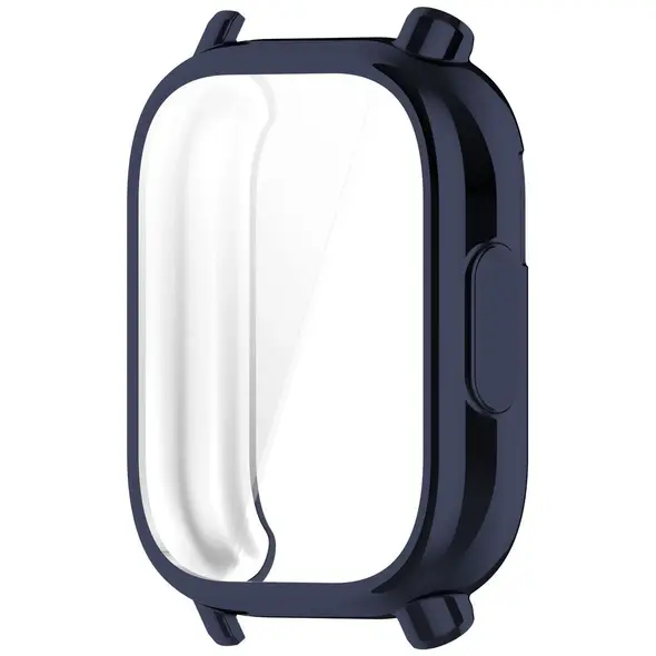Etui z osłoną ekranu Bizon Case Watch Felipe do Xiaomi Redmi Watch 5 Active niebieskie