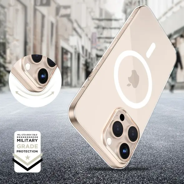 Etui Tech-Protect Flexair MagSafe Apple iPhone 16e Clear