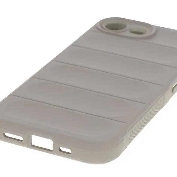 Pancerne etui Bizon Case Tur do Apple iPhone 16e jasnoszare