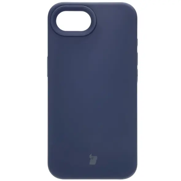 Silikonowe etui Bizon Soft Case do Apple iPhone 16e ciemnoniebieskie