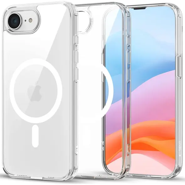Etui Tech-Protect Flexair Hybrid MagSafe Apple iPhone 16e Clear
