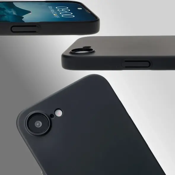 Etui Bizon Case Łupka do Apple iPhone 16e czarne