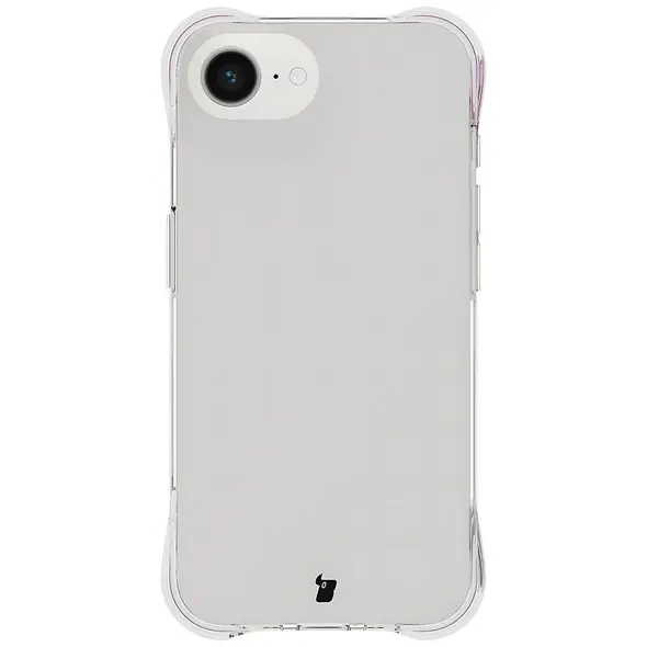 Etui + 2x szkło na ekran + 1x szkło na obiektyw Bizon Case Clear Pack do Apple iPhone 16e