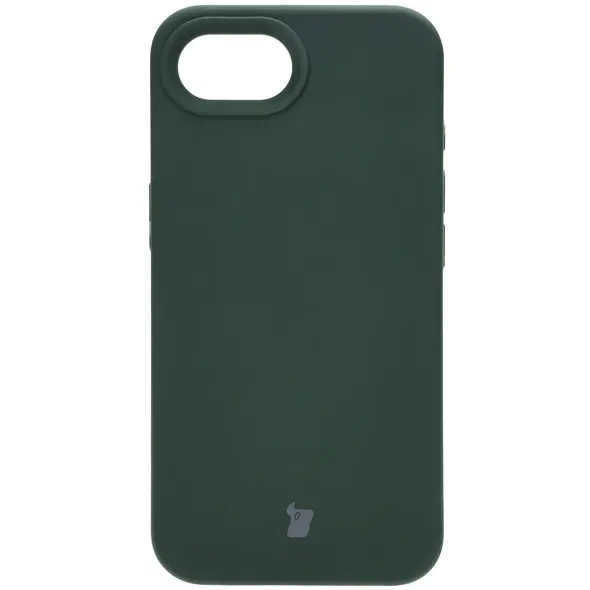 Silikonowe etui Bizon Soft Case do Apple iPhone 16e ciemnozielone
