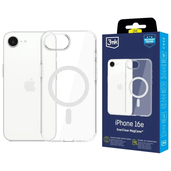 Etui 3MK EverClear MagCase do Apple iPhone 16e