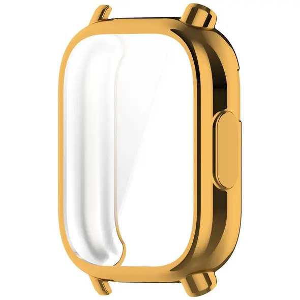 Etui z osłoną ekranu Bizon Case Watch Felipe do Xiaomi Redmi Watch 5 Active złote