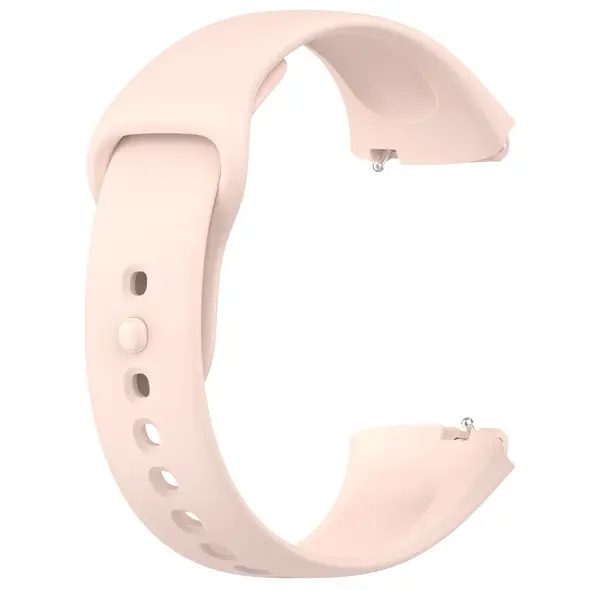 Pasek Bizon Strap Watch Dots do Xiaomi Redmi Watch 3 Active jasnoróżowy