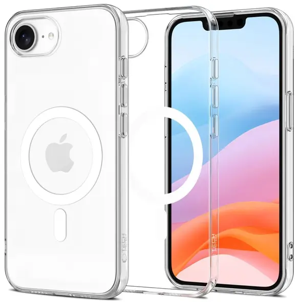 Etui Tech-Protect Flexair MagSafe Apple iPhone 16e Clear