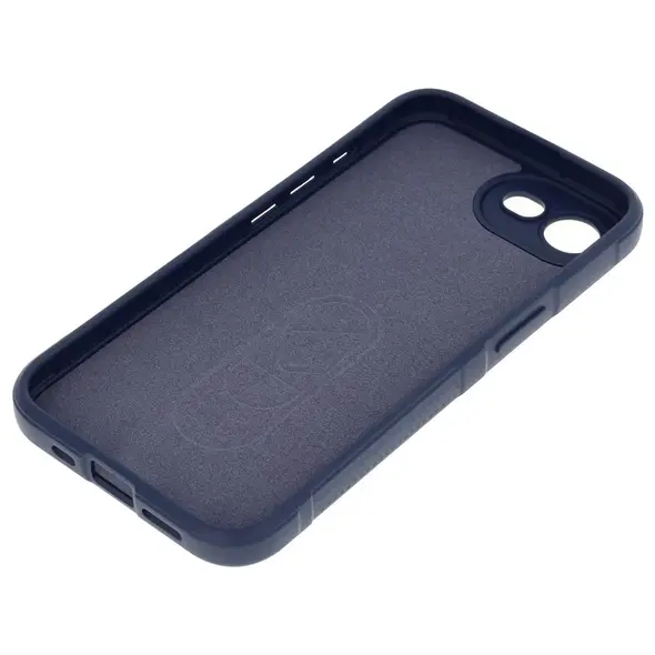 Pancerne etui Bizon Case Tur do Apple iPhone 16e granatowe