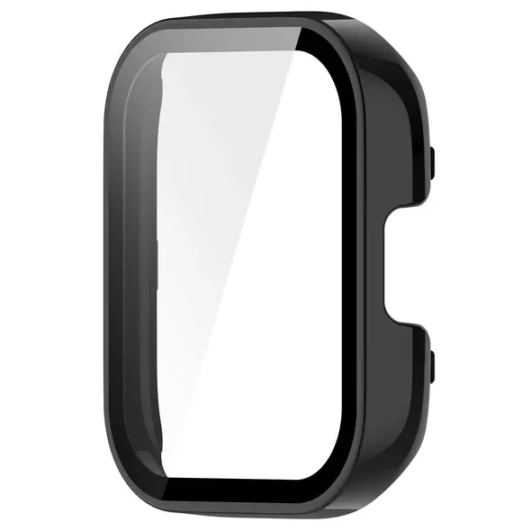 Etui Bizon Case+Glass Set do Xiaomi Redmi Watch 3 czarne