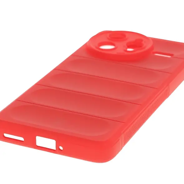 Pancerne etui Bizon Case Tur do Xiaomi Poco F7 Ultra czerwone