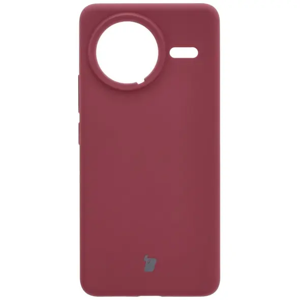 Silikonowe etui Bizon Soft Case do Xiaomi POCO F7 Ultra ciemnofioletowe