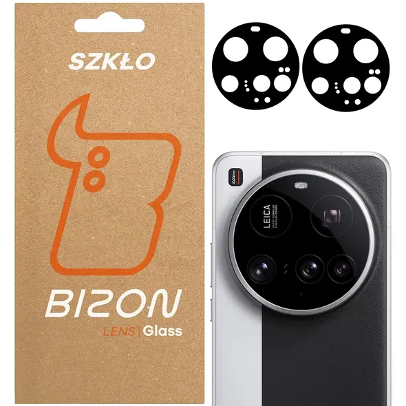 Szkło na aparat Bizon Glass Silk Lens do Xiaomi 15 Ultra [2 PACK]