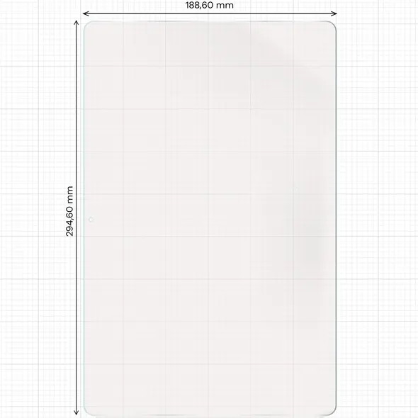 Folia matowa Bizon Glass Tab Film Sun do Samsung Galaxy Tab S10 FE+ Plus [2 PACK]