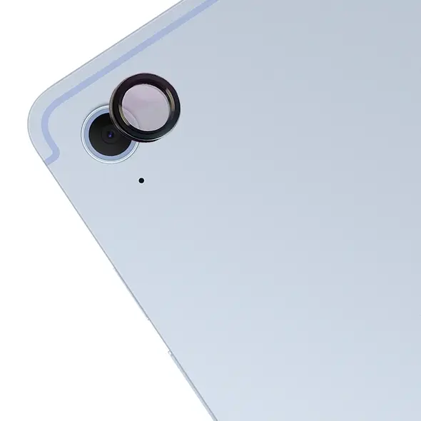 Szkło na aparat Bizon Glass Tab Snap Lens do Samsung Galaxy Tab S10 FE+ Plus czarna ramka