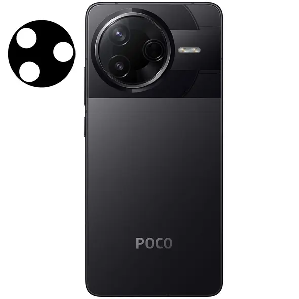 Szkło na aparat Bizon Glass Silk Lens do Xiaomi Poco F7 Pro [2 PACK]