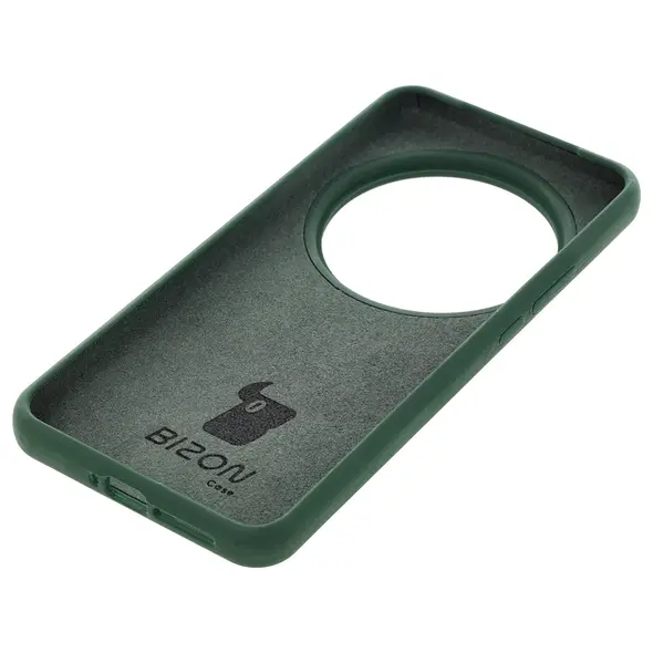 Silikonowe etui Bizon Soft Case do Xiaomi 15 Ultra ciemnozielone