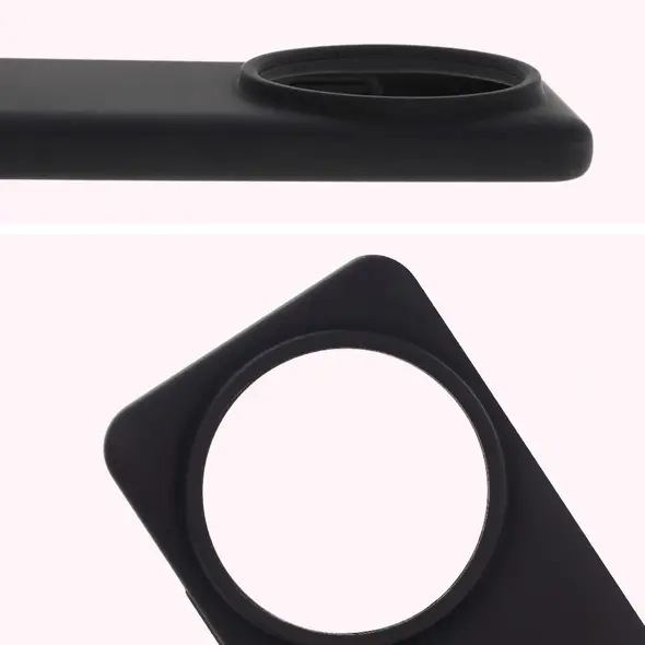 Silikonowe etui Bizon Soft Case do Xiaomi 15 Ultra czarne