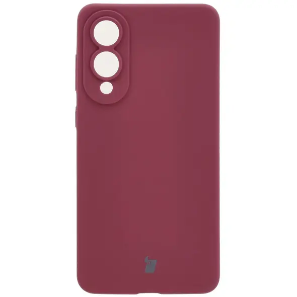Silikonowe etui Bizon Soft Case do Samsung Galaxy S25 Edge ciemnofioletowe