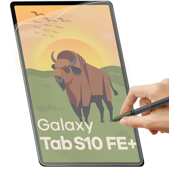 Folia matowa Bizon Glass Tab Film Sun do Samsung Galaxy Tab S10 FE+ Plus [2 PACK]