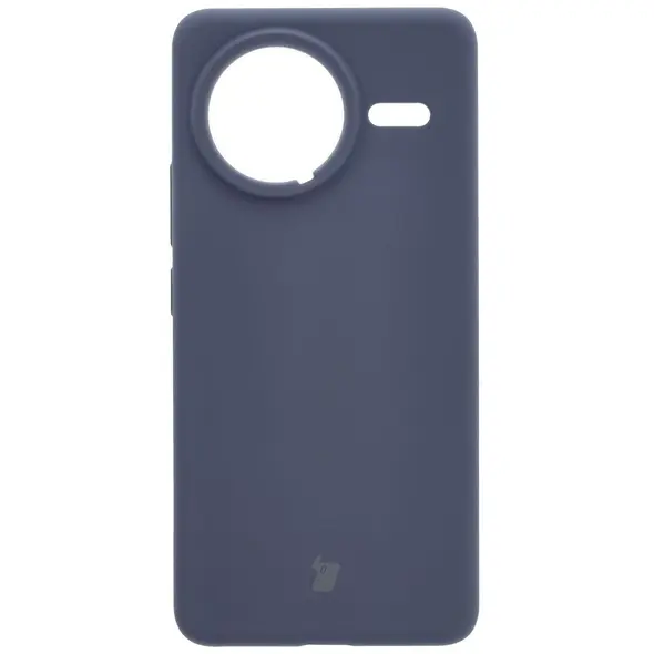 Silikonowe etui Bizon Soft Case do Xiaomi POCO F7 Ultra ciemnoniebieskie