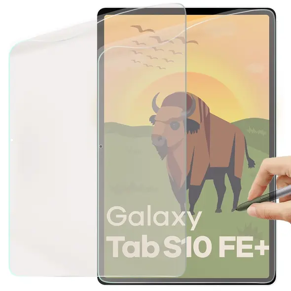 Folia matowa Bizon Glass Tab Film Sun do Samsung Galaxy Tab S10 FE+ Plus [2 PACK]