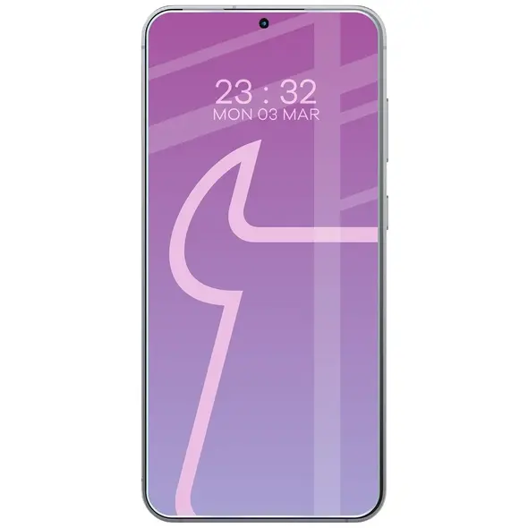 Elastyczne szkło hybrydowe Bizon Glass Mule do Samsung Galaxy S25 Edge