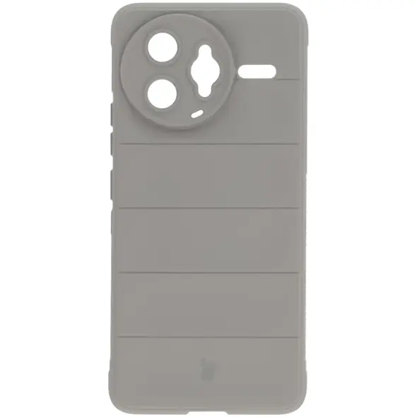 Pancerne etui Bizon Case Tur do Xiaomi Poco F7 Ultra jasnoszare