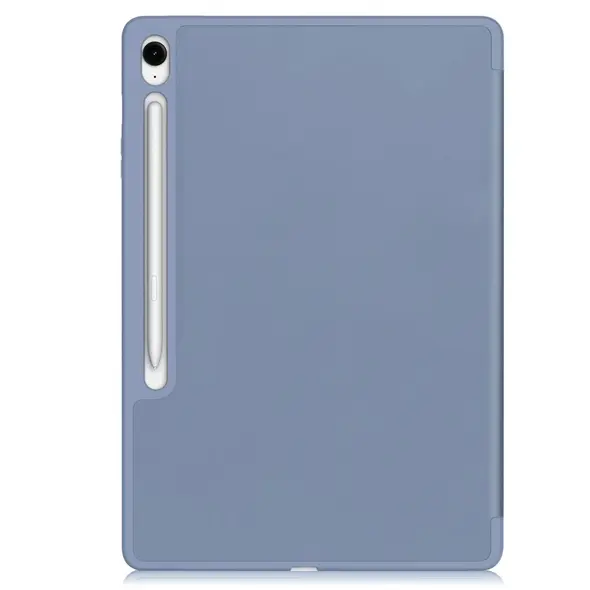 Etui z klapką Bizon Case Tab Lizard do Samsung Galaxy Tab S10 FE+ Plus lawendowe