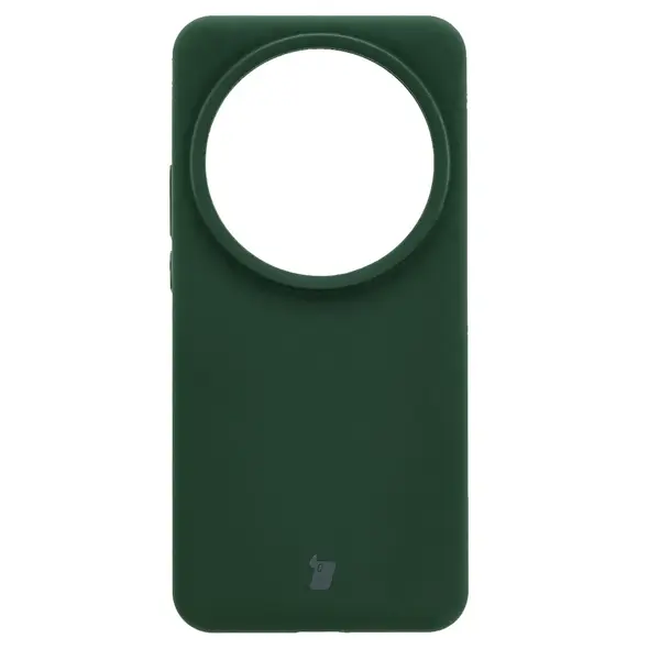 Silikonowe etui Bizon Soft Case do Xiaomi 15 Ultra ciemnozielone