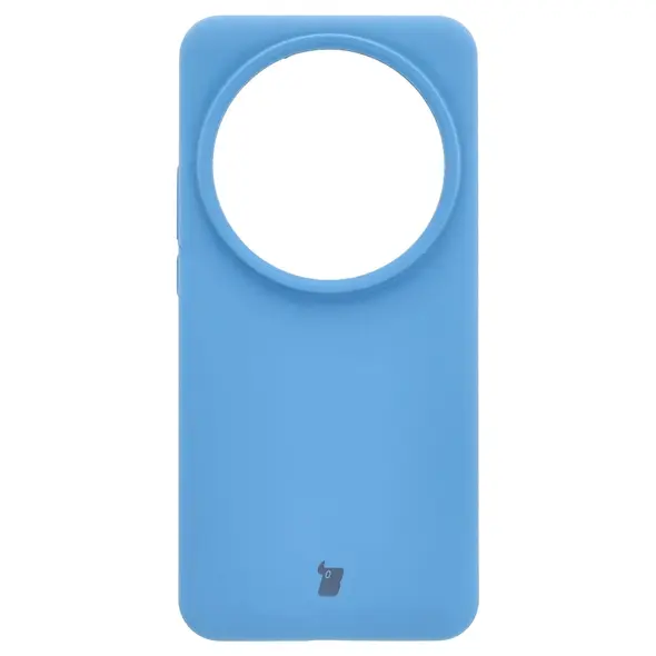 Silikonowe etui Bizon Soft Case do Xiaomi 15 Ultra niebieskie